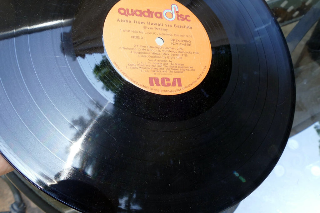 Elvis Presley LP Aloha From Hawaii Via Satellite   RCa Victor M- Quad