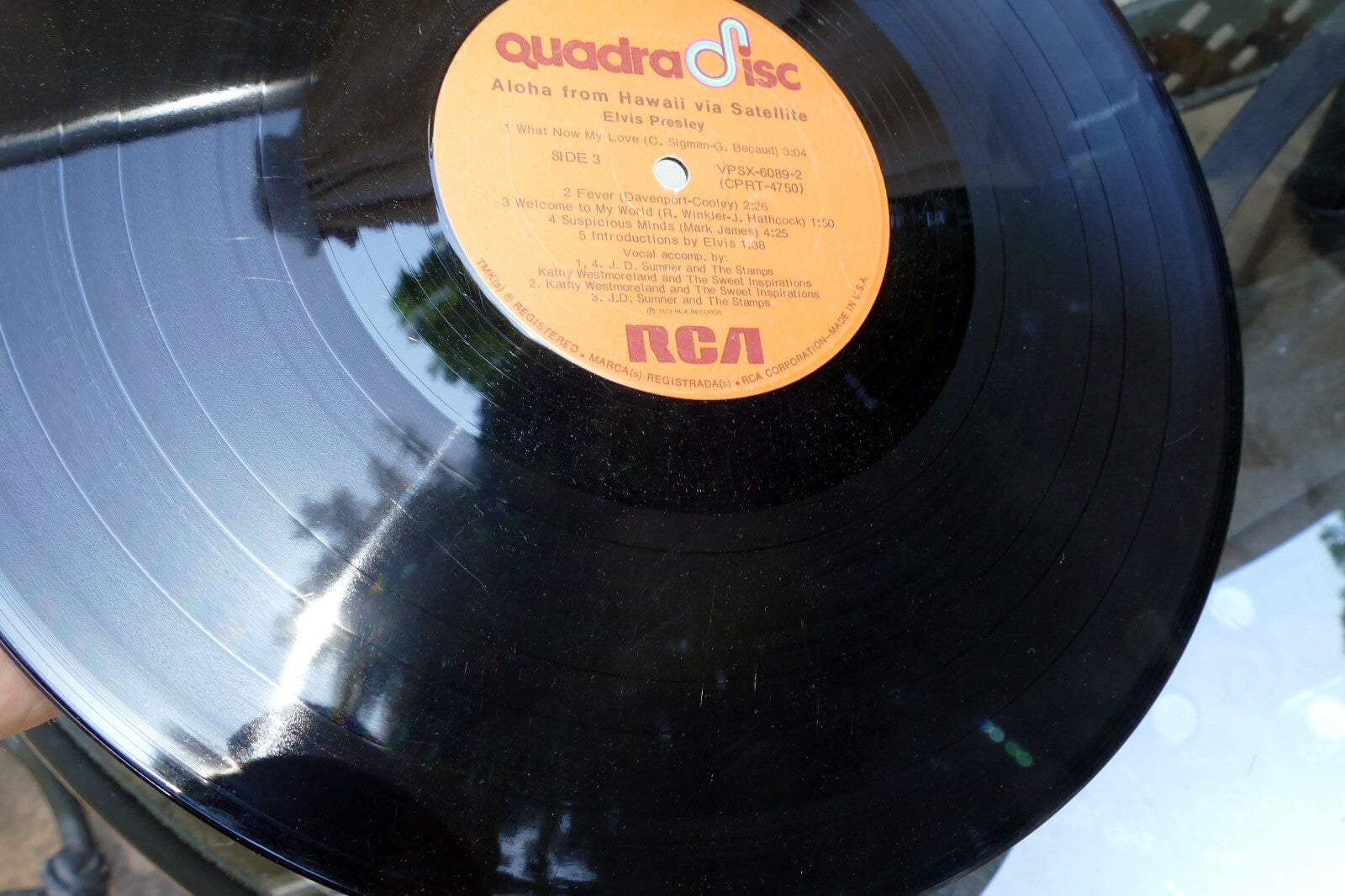 Elvis Presley LP Aloha From Hawaii Via Satellite   RCa Victor M- Quad