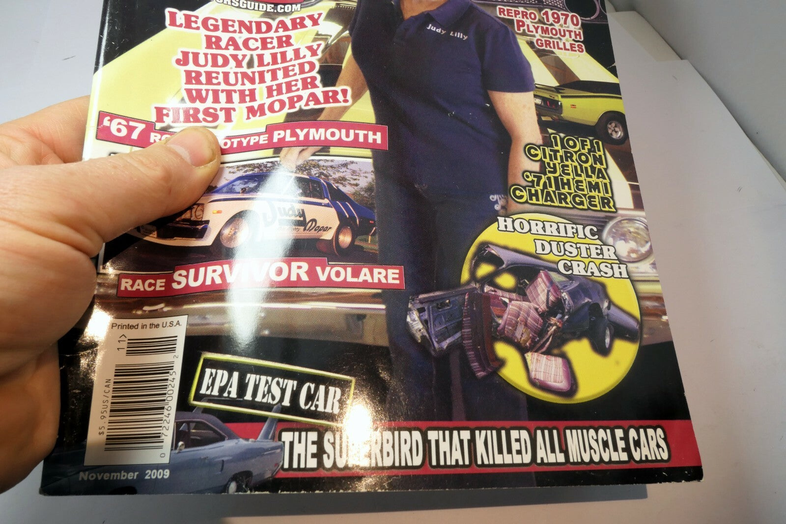 MOPAR Collector's Guide Magazine November 2009  '67 Plymouth Survivor Volare Ret