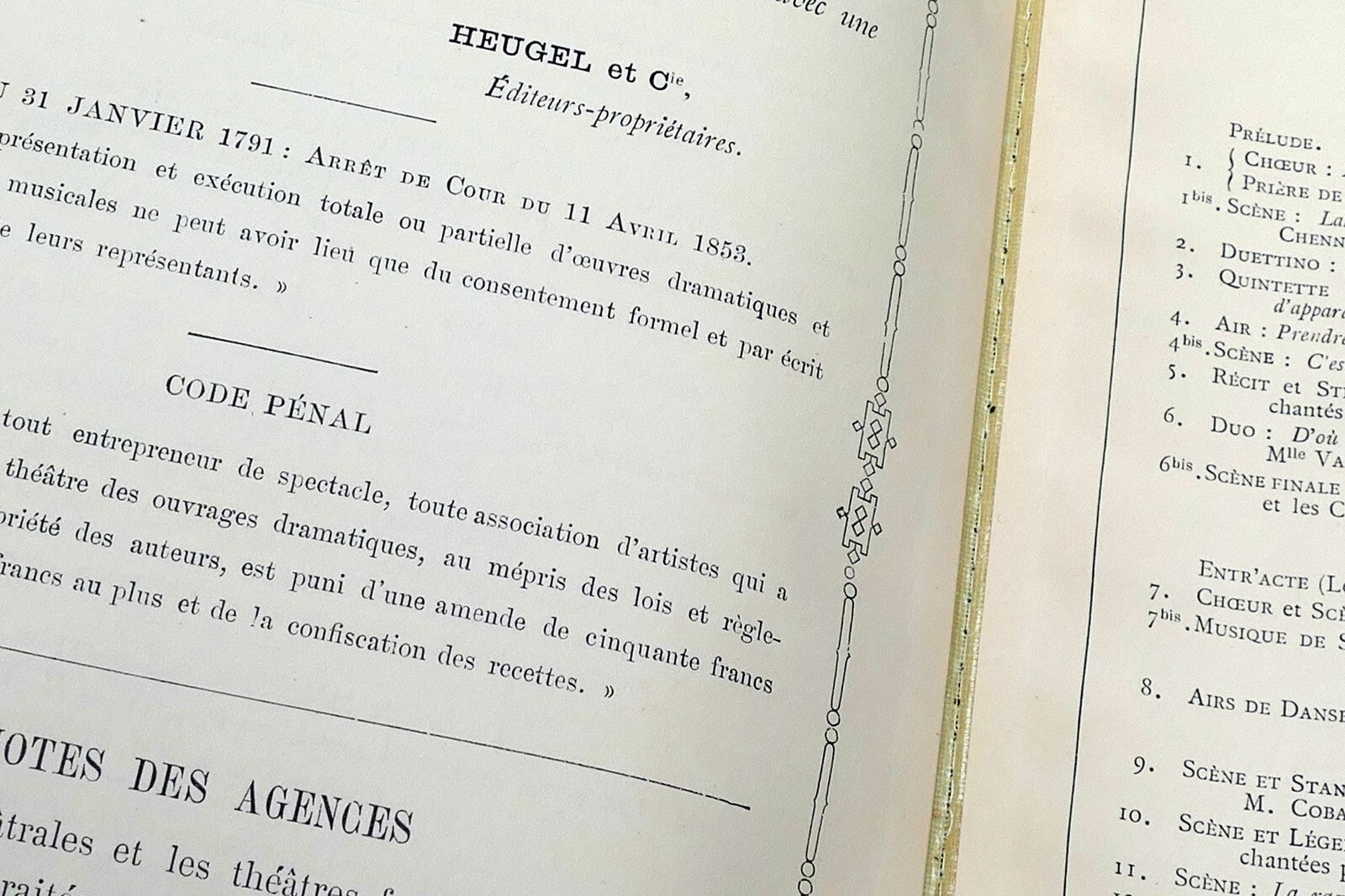 1883 Lakme sheet music  Léo Delibes  Opera en Trois Actes Paris Property Peroni