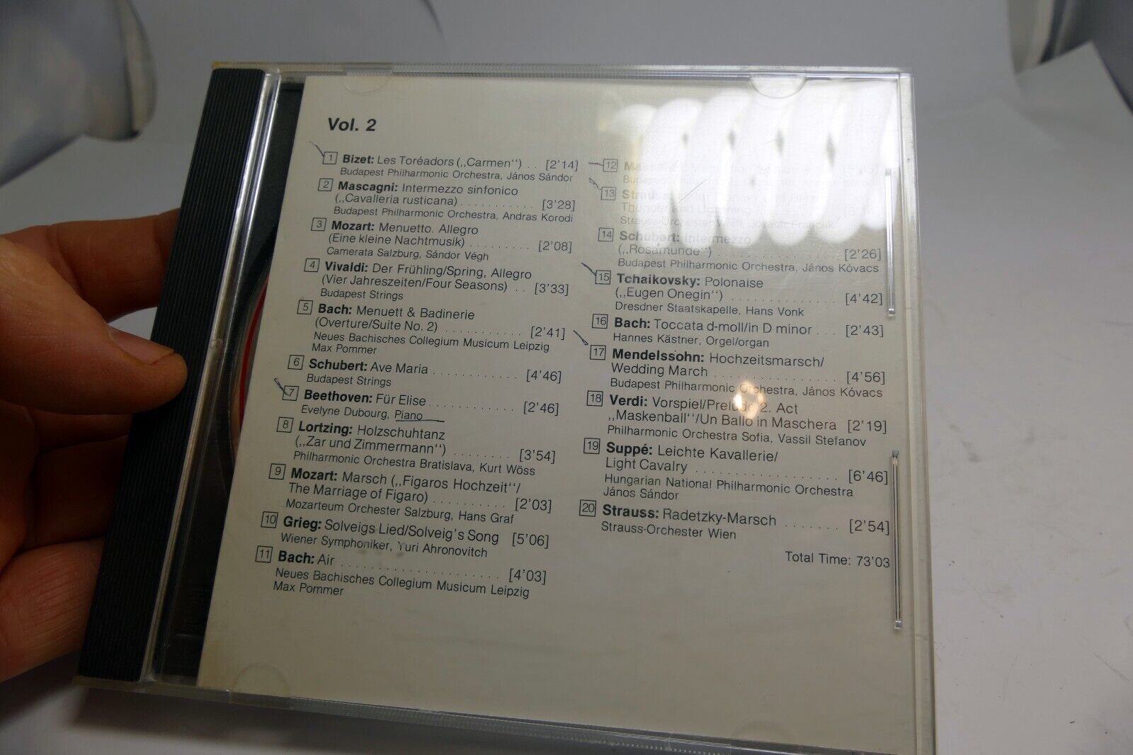 100 meisterwerke masterpieces vol. 2 classical music mozart grieg suppe music cd