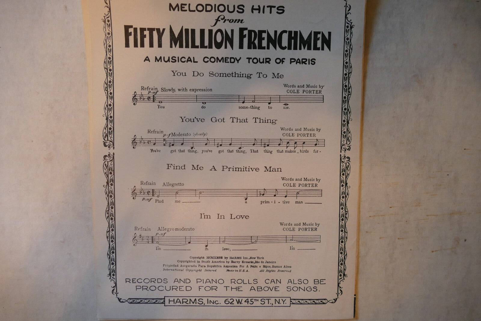 You, 1935, "Princess Charming", Arthur Swanstrom, Albert Sirmay, Arthur Schwartz