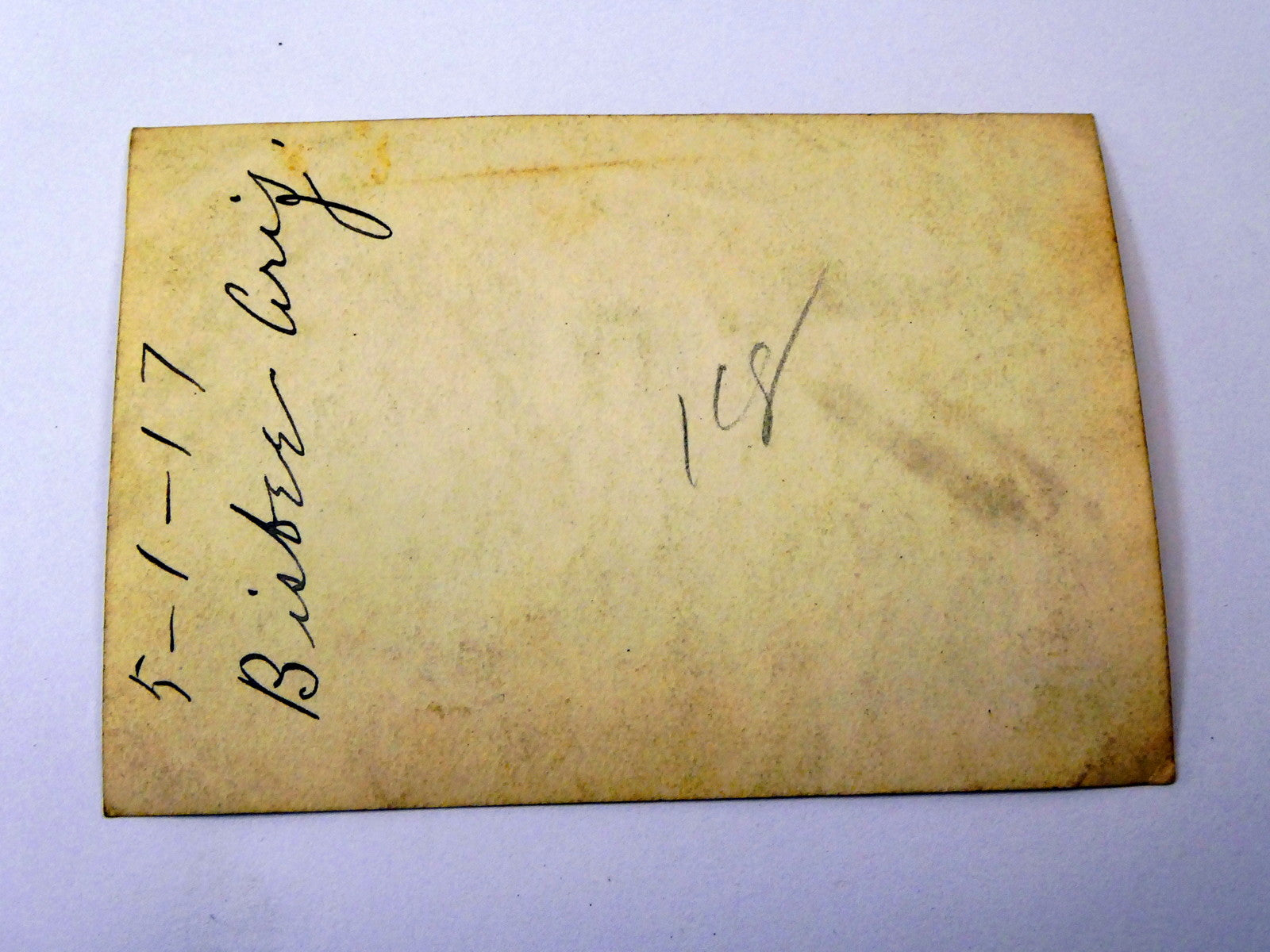 Picture of Two Gentleman Truck VINTAGE ANTIQUE Photograph 2X3" 1917 California