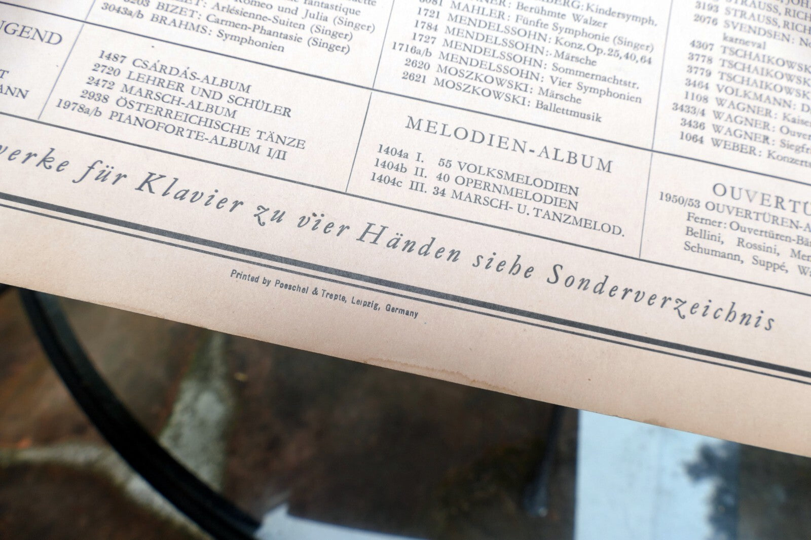 Moritz Moszkowski Soanische Tanze Sheet music Klavier 4 Handen 2125 Piano 1925