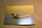 Lufthansa Sunset View Airlines Airplane Sky Postcard Unposted 4"X 6" Continental