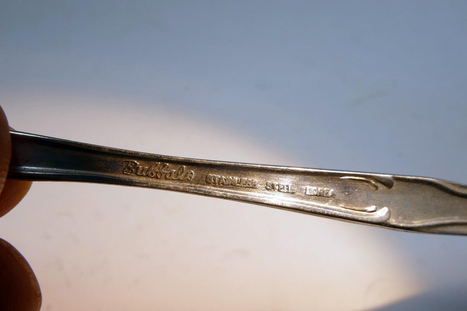 Buffalo Fork  Stainless   Flatware New York vintage salad or desert  6" long