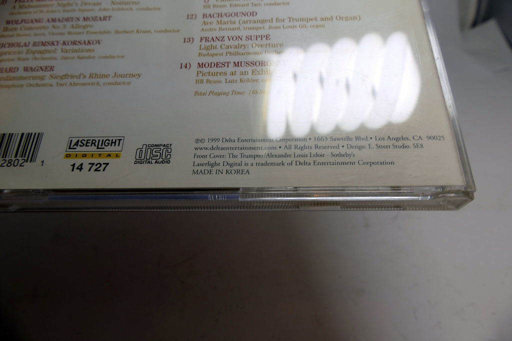 Great Brass Classics CD including Mozart's horn concerto no 3 ~ cd album