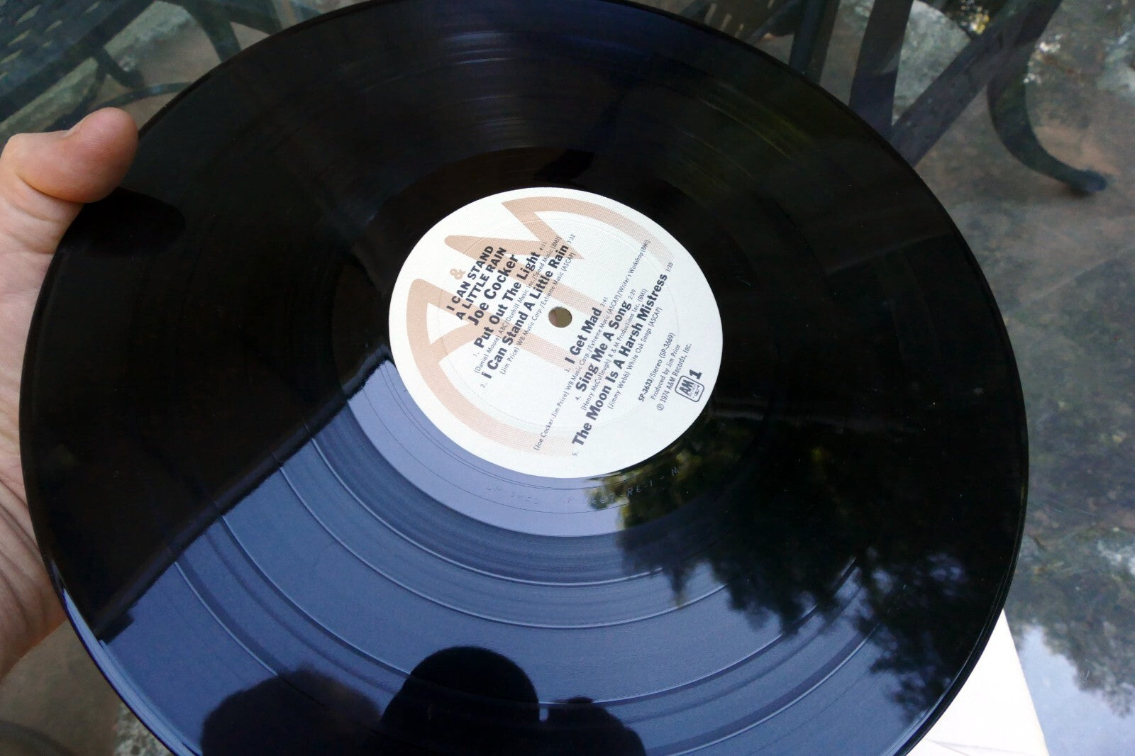 Joe Cocker - I Can Stand A Little Rain LP 1974 A&M Records SP-3633VG