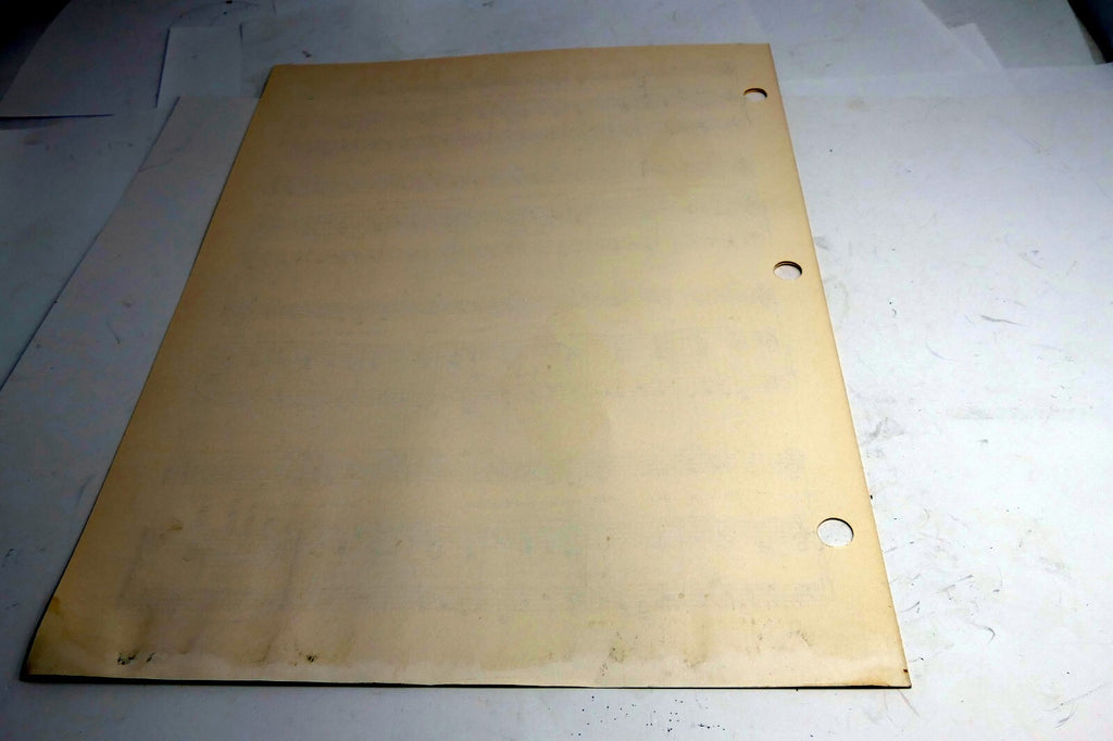 Such a Day Cochran Rothenberg by Lotar Olias   sheet music 1955