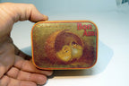 BON AMI SOAP Tin Bristol Ware 1983 Baby Chickens metal empty container 4"