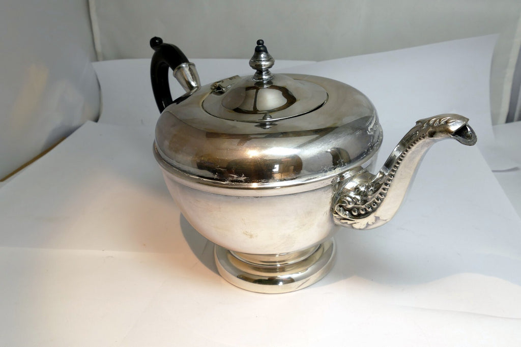 VIKING SILVER  PLATE E P COPPER TEAPOT made in Canada  Lead Mounted Tea