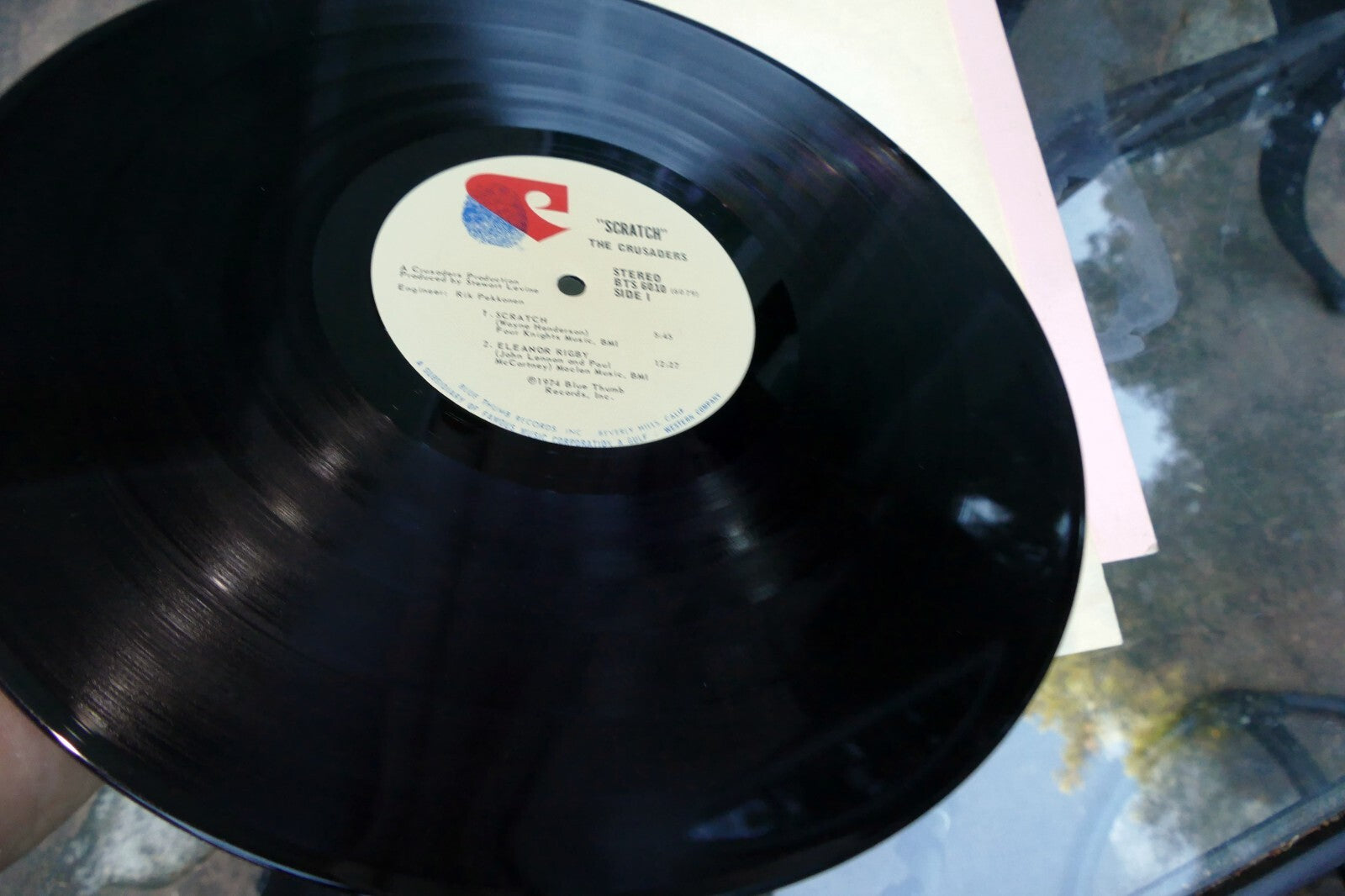 The Crusaders – Scratch Vinyl, LP 1974 original Blue Thumb – BTS 6010
