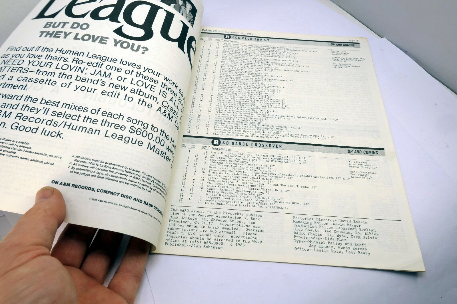 ward report guide nightclubbing September 18, 1986  San Francisco California