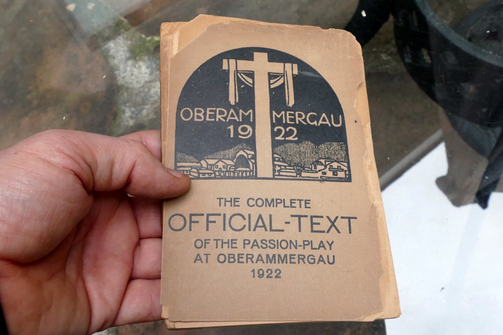 1922 Oberammergauer Passionsspiel Sheet Music Passion-play opera text religion