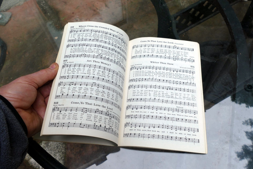 Sheet Music Best-Loved Hymns by Florence Martin 1940 Hall & McCreary Co. Chicago