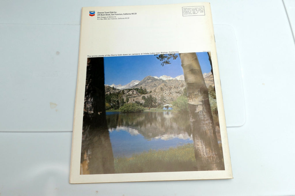 Summer 1974 Chevron USA Travel Club Magazine Small Boat Sailing Oregon's Sahara