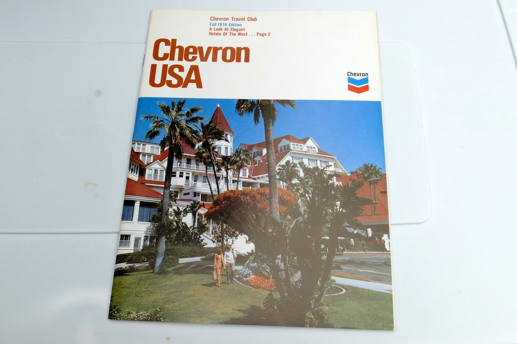 Fall 1974 Chevron USA Travel Club Magazine Elegant Hotels Autumn Harvest Cruise