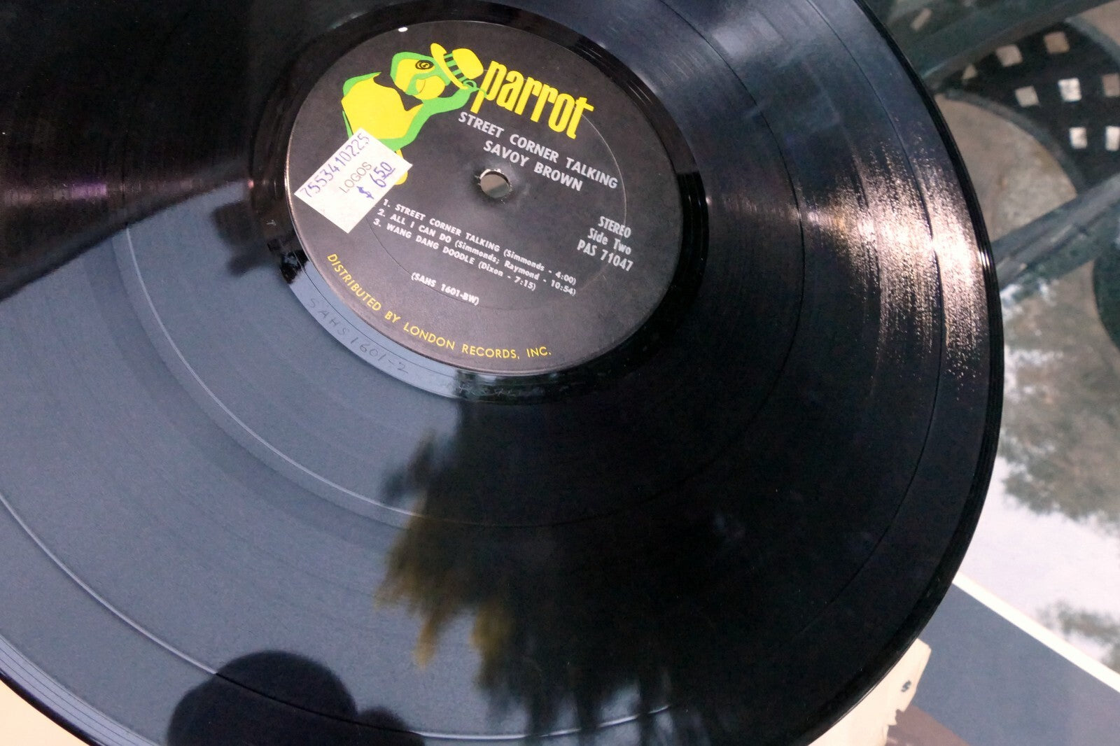 Savoy Brown Street Corner Talking USA 12” Vinyl Parrot – PAS-71047 SAHS-1600-TH