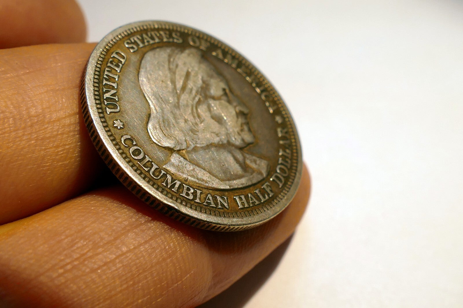 1893 Columbian Expo Half US Dollar   90% Silver  Coin