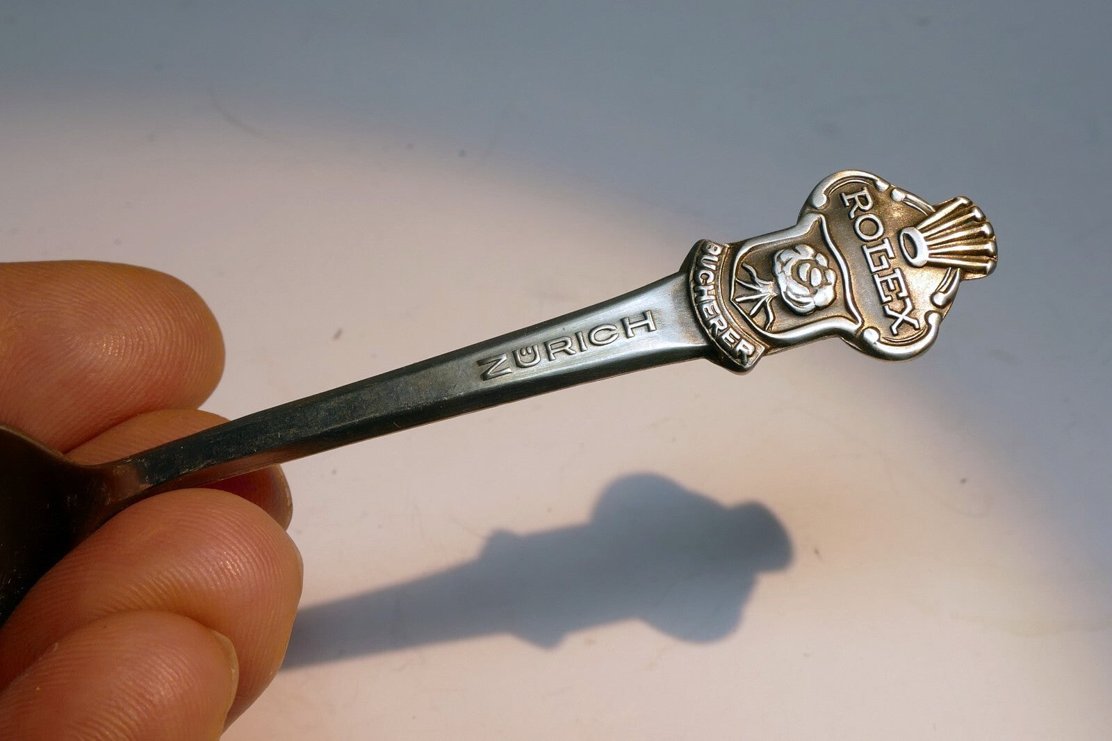 Rolex Bucherer of Switzerland "Zurich" Spoon souvenir rose
