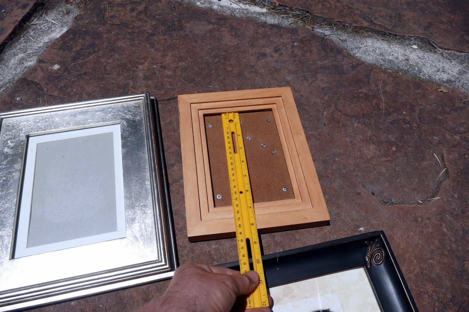 Wooden 5X7" 8X10"  Picture Photo Frame Gold  tone Black Pack of 4 mixed lot