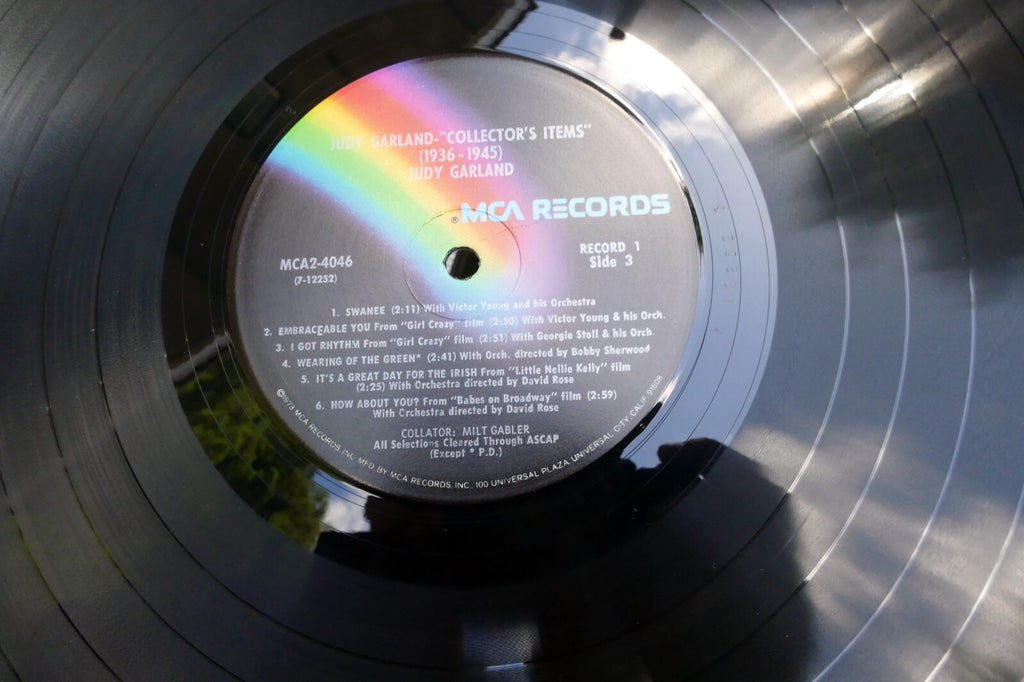 Judy Garland Collectors Items 1936-1945  two Vinyl LP  MCA 2-4046 Factory 1973