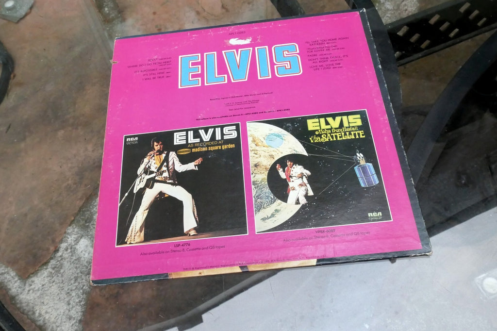 1973 Elvis Presley Elvis APL1-0283 Stereo  - ALBUM ART COVER ONLY