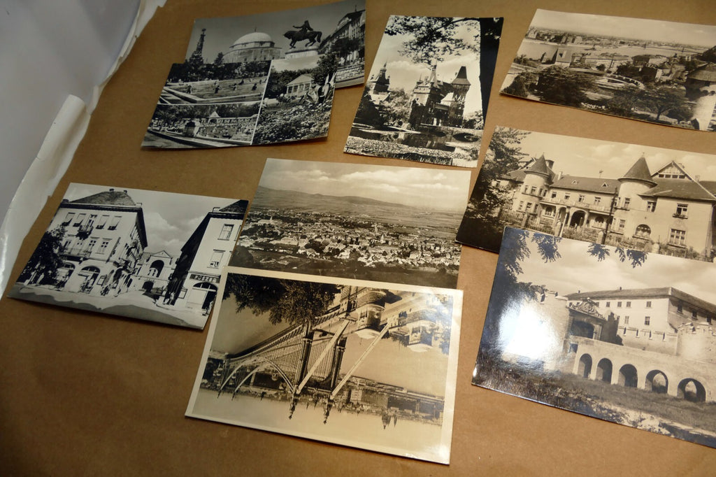 Hungary Magyar Budapest Postcard 1940-50's  lot of 9 Pack Unposted