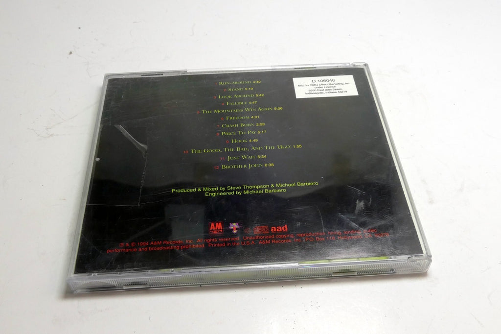 Blues Traveler Music CD - Four 31454 0265 2 1994 A&M Records