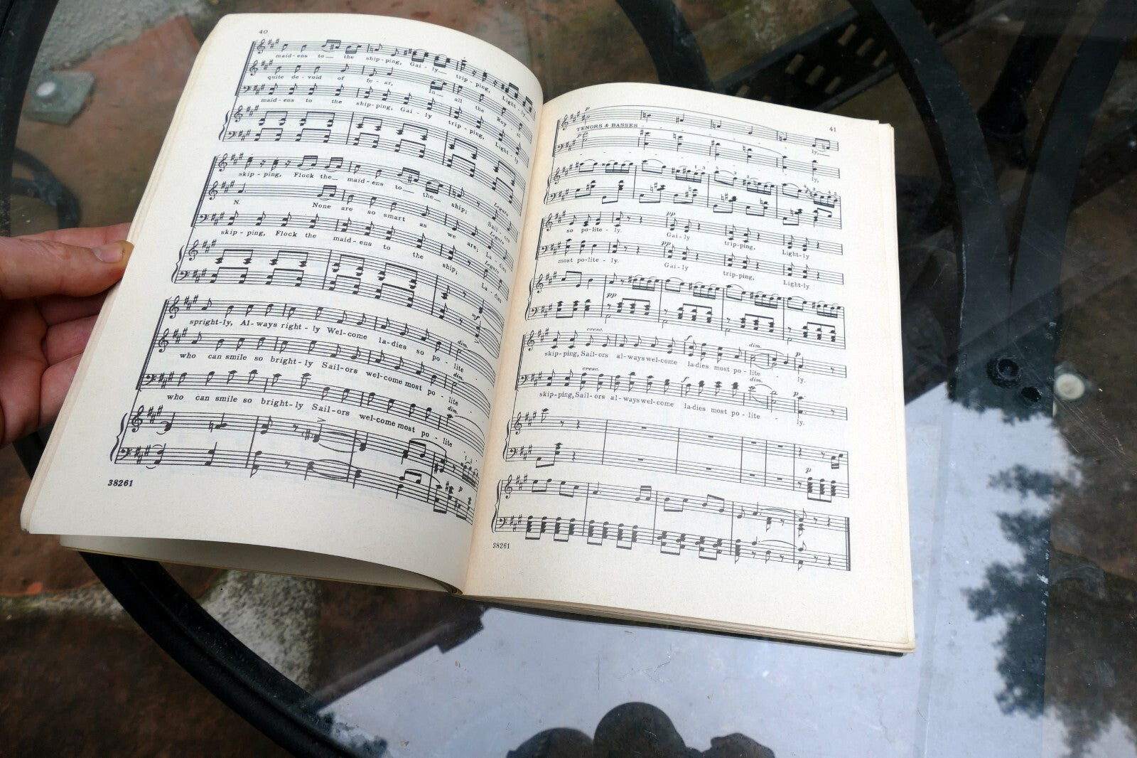 HMS Pinafore Lass That Loved Sailor Piano Sheet Music Book Arthur Sullivan 1623