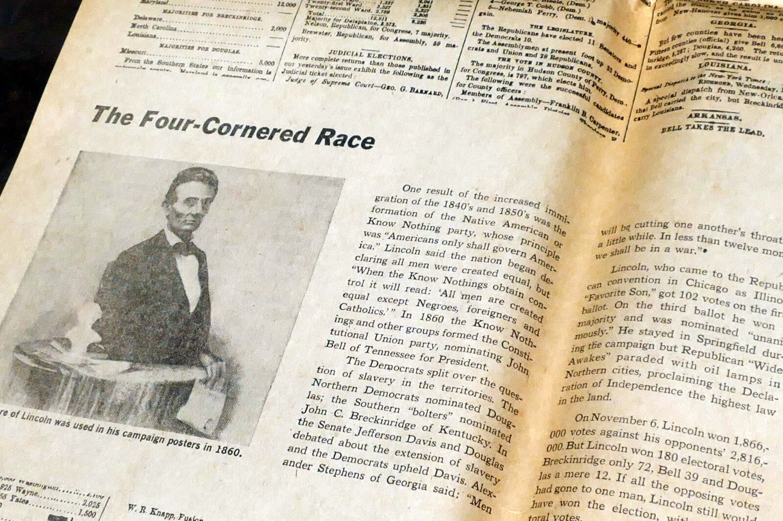 New York Times  Dec. 21,  1860 - Reprint - Civil War, South Secession Begins