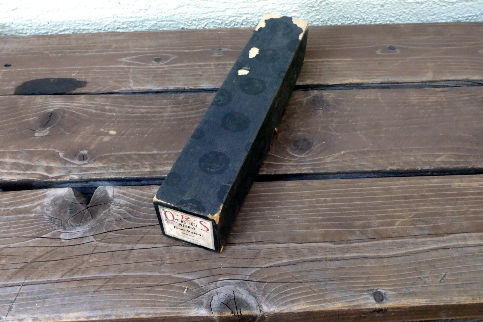 QRS Word Piano Roll WF6057 Brud-Valsen Svenning
