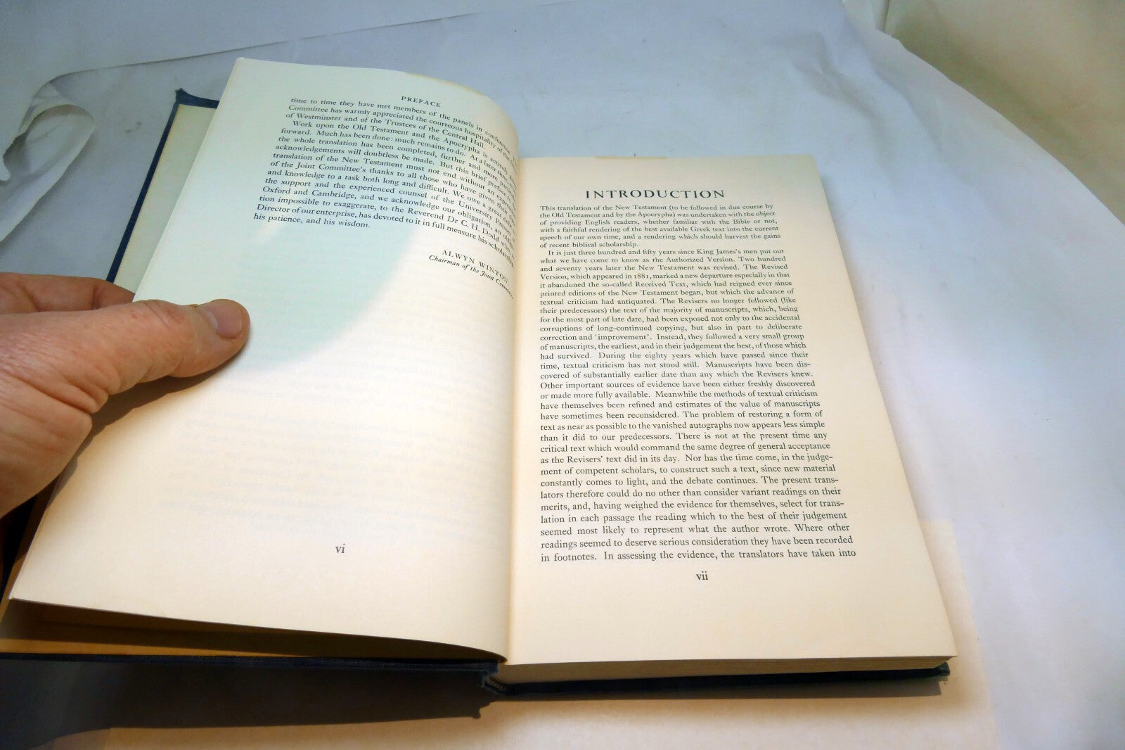 Holy Bible The New English Translation Bible New Testament 1961 Oxford Press