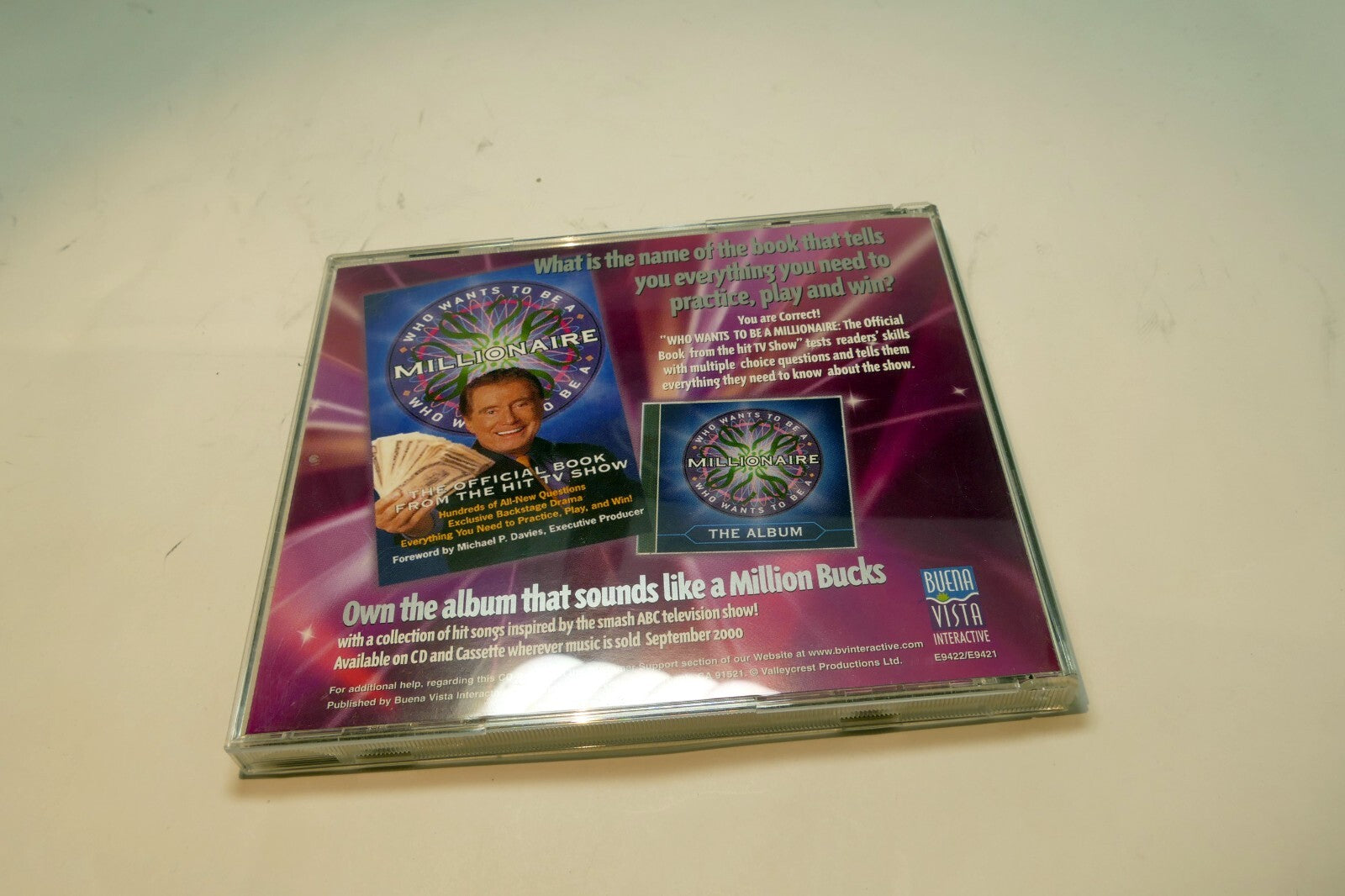 Who Wants to be a Millionaire CD ROM PC Interactive 2000 - second edition