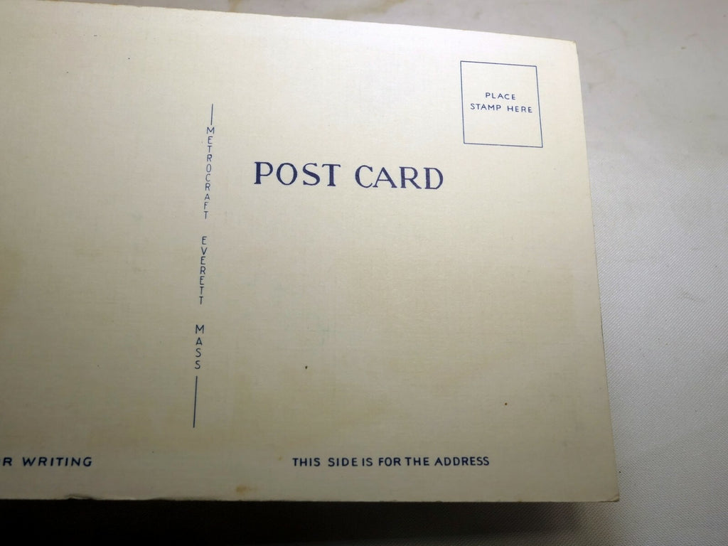 Post Card Shrine of the Immaculate Conception Washington DC Linen 1940's