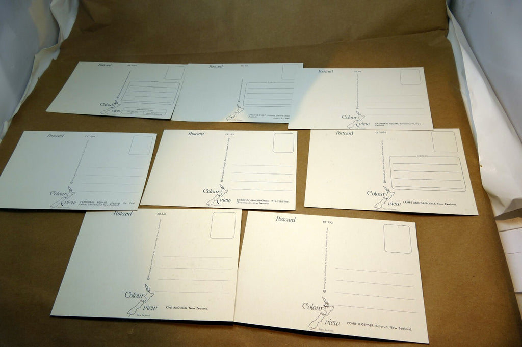 1970-80's Postcard unposted New Zealand Auckland Landscapes kiwi Sheep