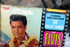 1976 Elvis Presley Blue Hawaii LSP-2426 RCA Soundtrack -  ALBUM ART COVER ONLY