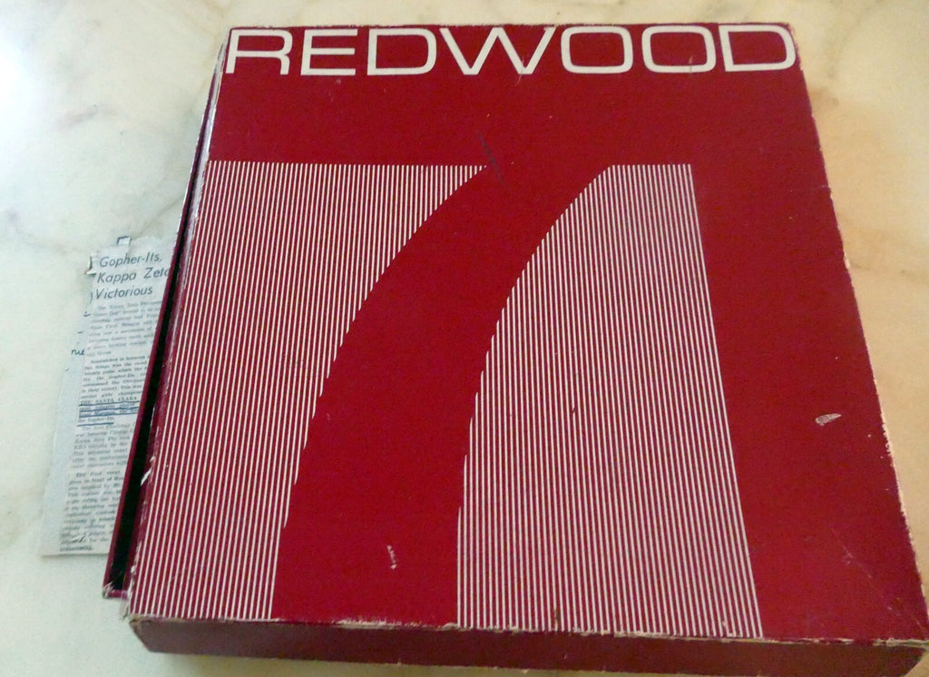 1971 yearbook university of santa clara california usa, college, the redwood