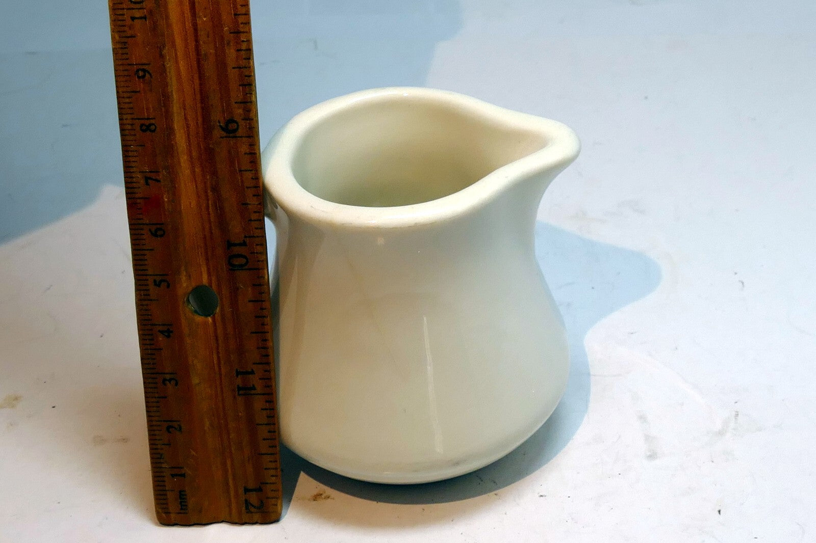 Bailey Walker Vitrified China Pottery Water Milk Pitcher   Bedford Oh small 3"