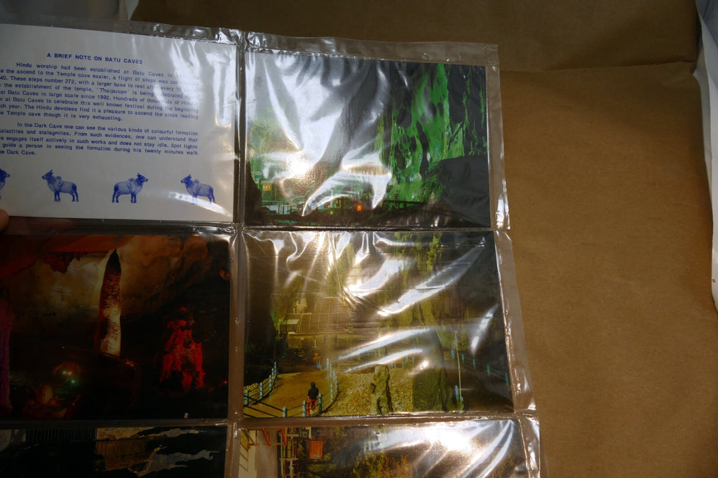 Batu Caves Kuala Lumpur Malaysia Postcard 1970's  lot of 5 Pack Unposted