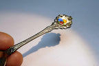 April Souvenir Spoon Collectible Enamaled made in Germany