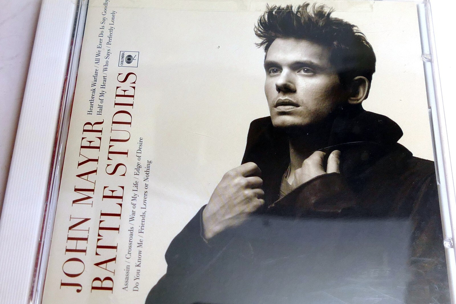 Cover art only john mayer battle studies 88697 53087 2   (no cd included)