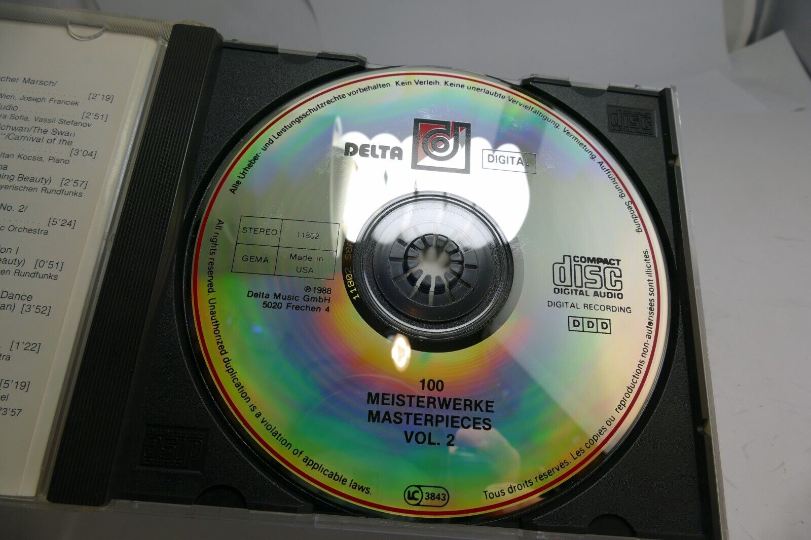 100 Meisterwerke Masterpieces Vol. 2 Classical Music Mozart Grieg Suppe
