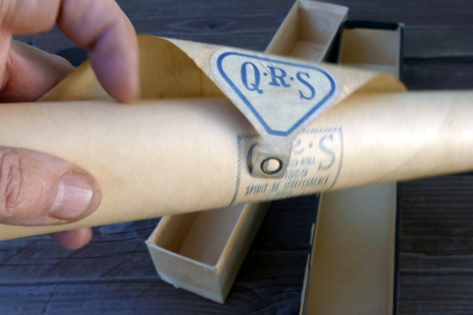 QRS Word Roll Blue Bird Ballads 1359 Spirit Of Independence march 1921