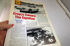 1991 Pontiac GTO clippings review article Ad MuscleCar Review