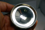Pewter Goblet by Wallace Bros Silver Co.  V V 52 5.5" tall with plate saucer