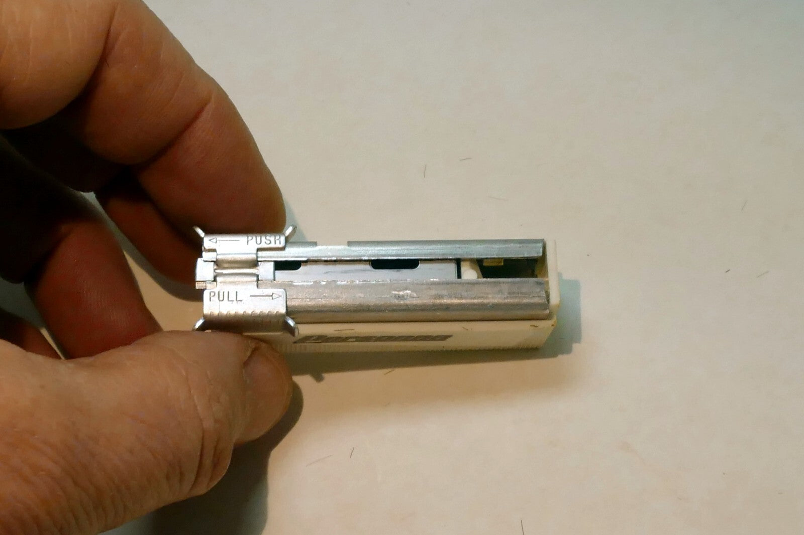 Personna Hair Shaper Blades mini holder - used