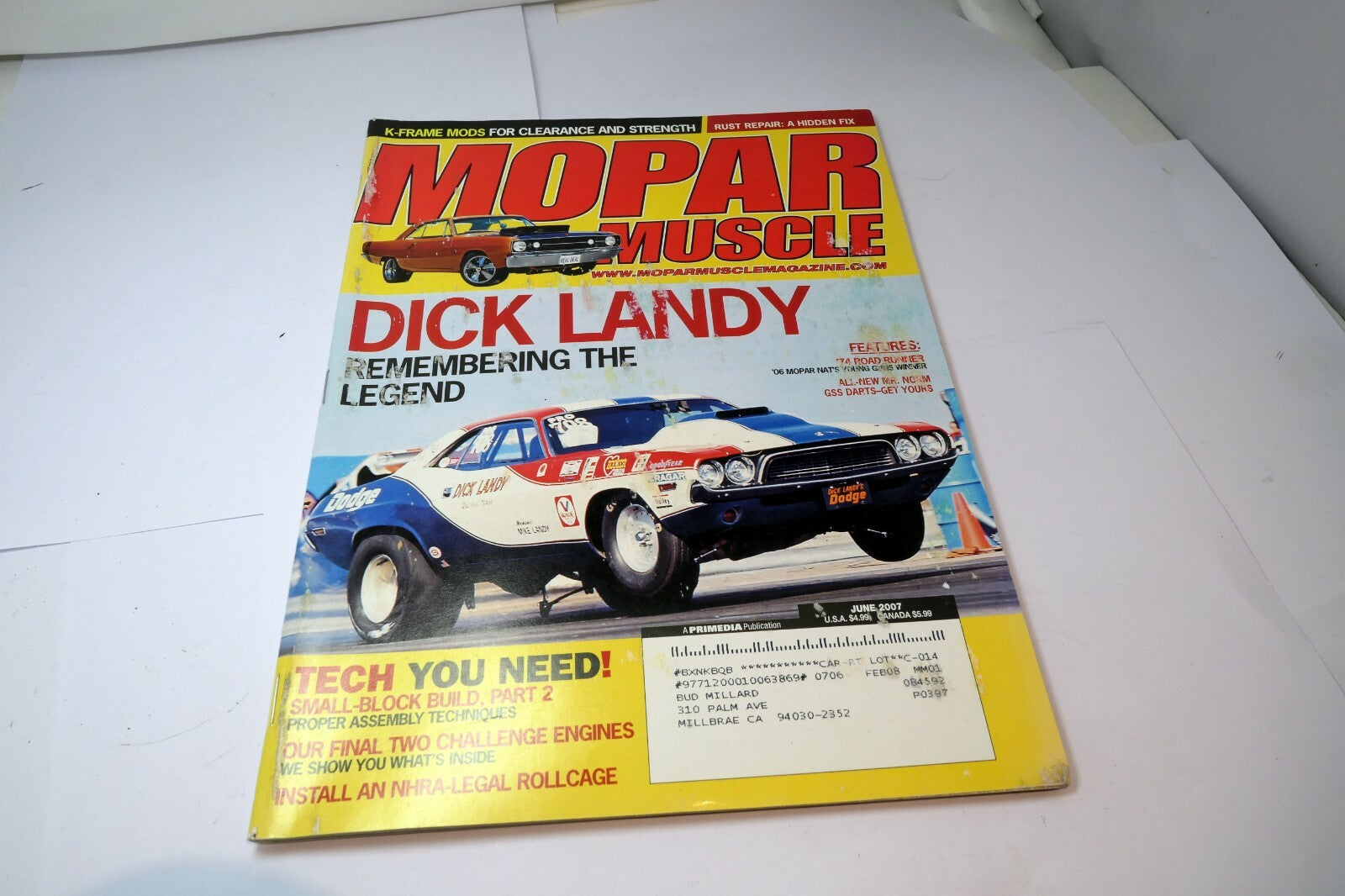 MOPAR Muscle Magazine June 2007 Small Block Build part 2