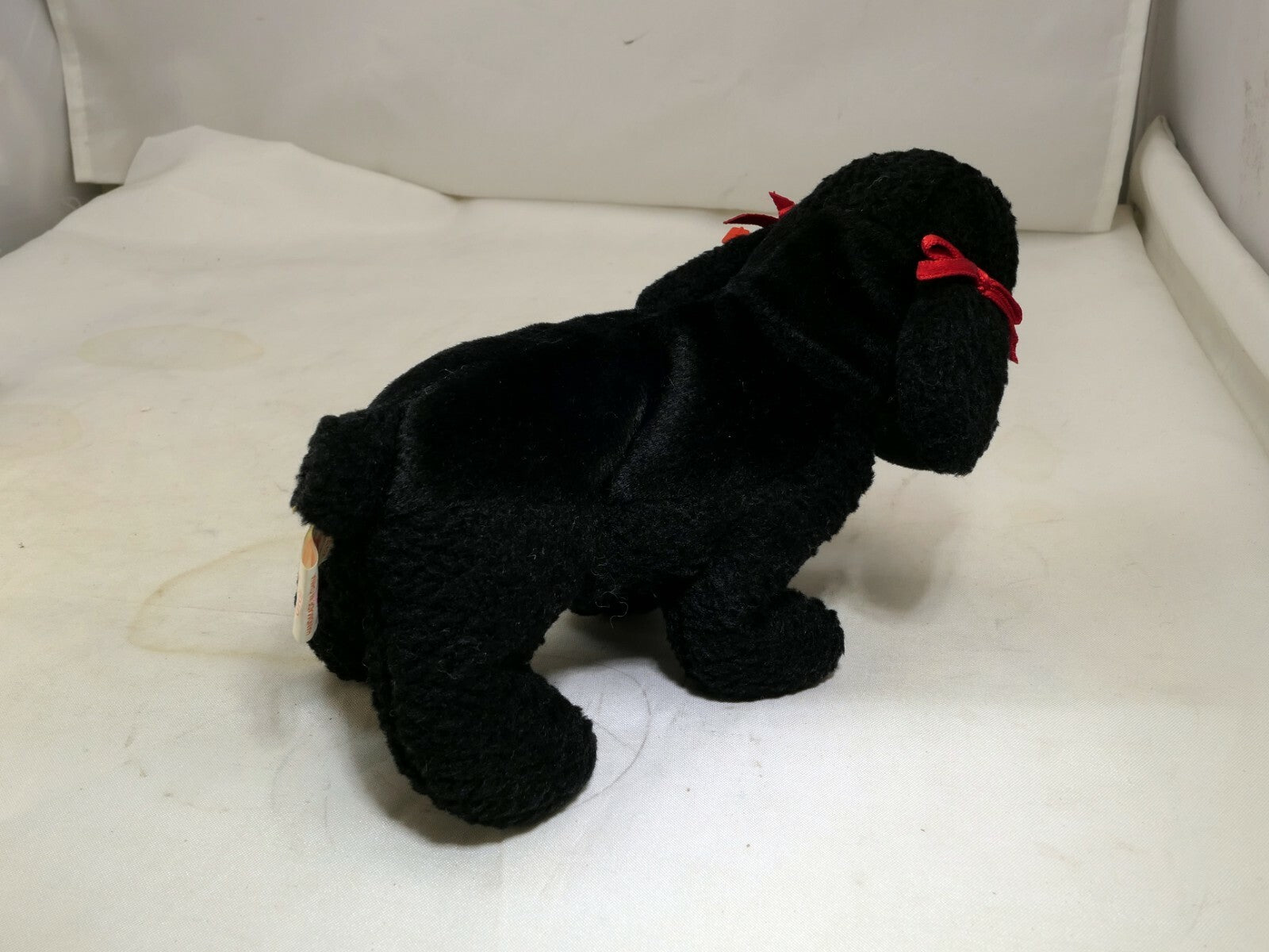 TY GIGI Beanie Baby  With Tag Year 1998 Plush Toy Dog puppy Poodle