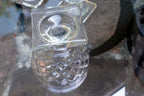 Waterford Goblet Desert Cup Set of 3 lot 3.5" Tall Square base Diamond